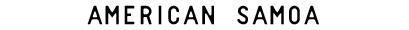 American
                    Samoa