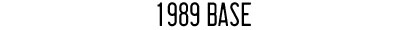 1989 Base