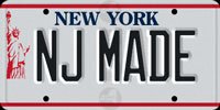 New York Made
                  In New Jersey
