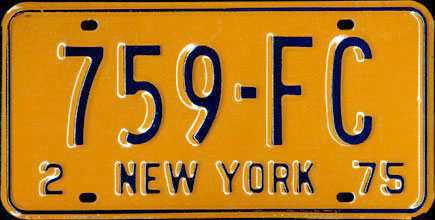 New York - 1975
                  Foreign Consul