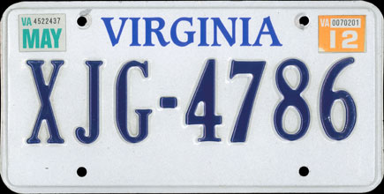 Virginia - 2012 Passenger Virginia - 2012 Passenger